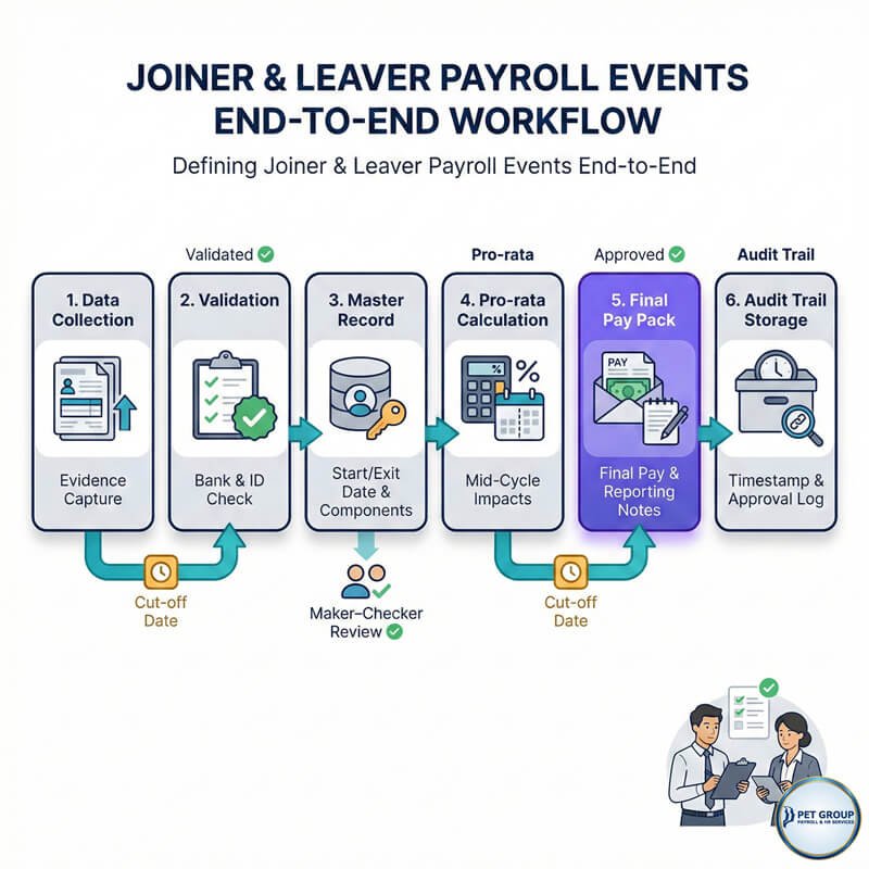 New Joiner & Resignation Payroll | Final Pay & Pro-Rata | PET Group