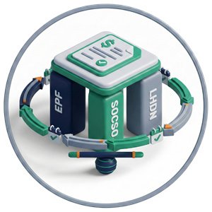 Payroll statutory contributions filing and evidence archiving